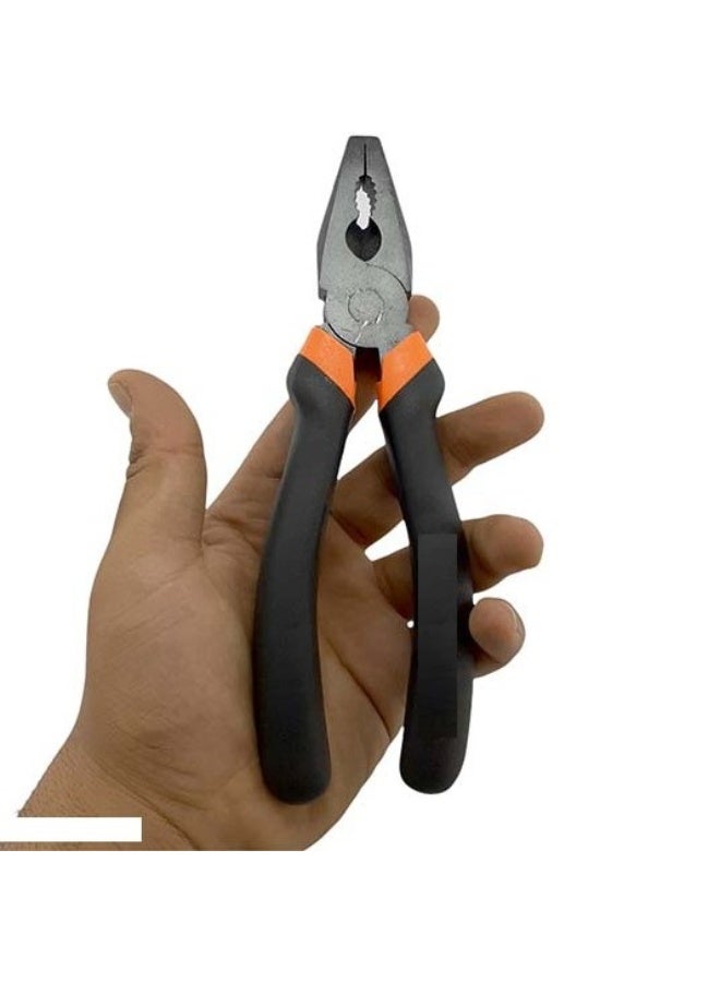 Fixer Heavy-Duty 8" Linesman Pliers with Bi-Material Non-Slip Grip for Electrical & Mechanical Work - Image 2